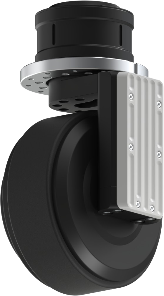 Integrated drive and steering module, view B